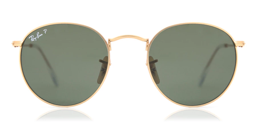 Ray-Ban RB3447 Round Metal Polarized 112/58